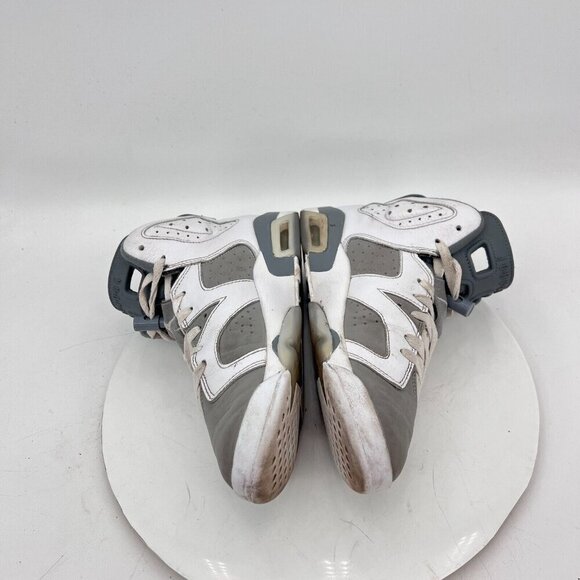 Nike Air Jordan Retro 6 Youth Size 6.5Y Women 8  CT8529-100 Cool Grey White Shoe - Picture 7 of 11